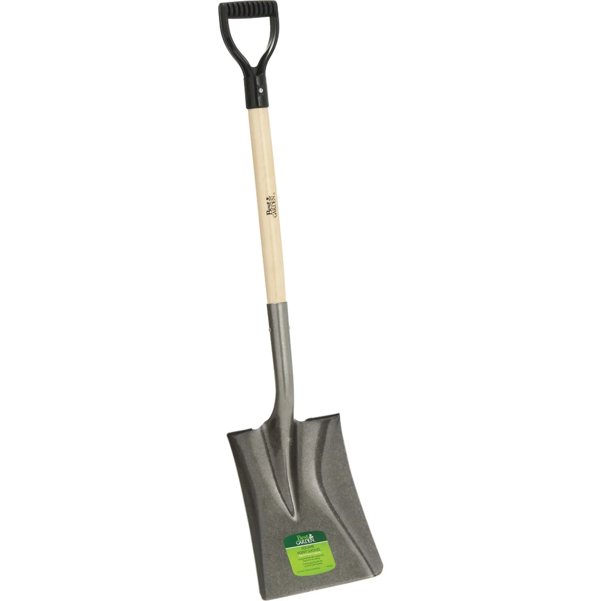 Exceptional Garden 28 In. Wood D-Handle Square Point Shovel Trusted