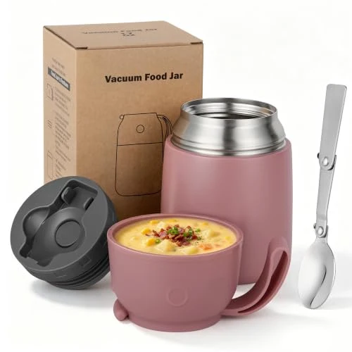 Eco-Friendly Insulated Thermo Food Jar for Hot Cold Food for Adult Reliable