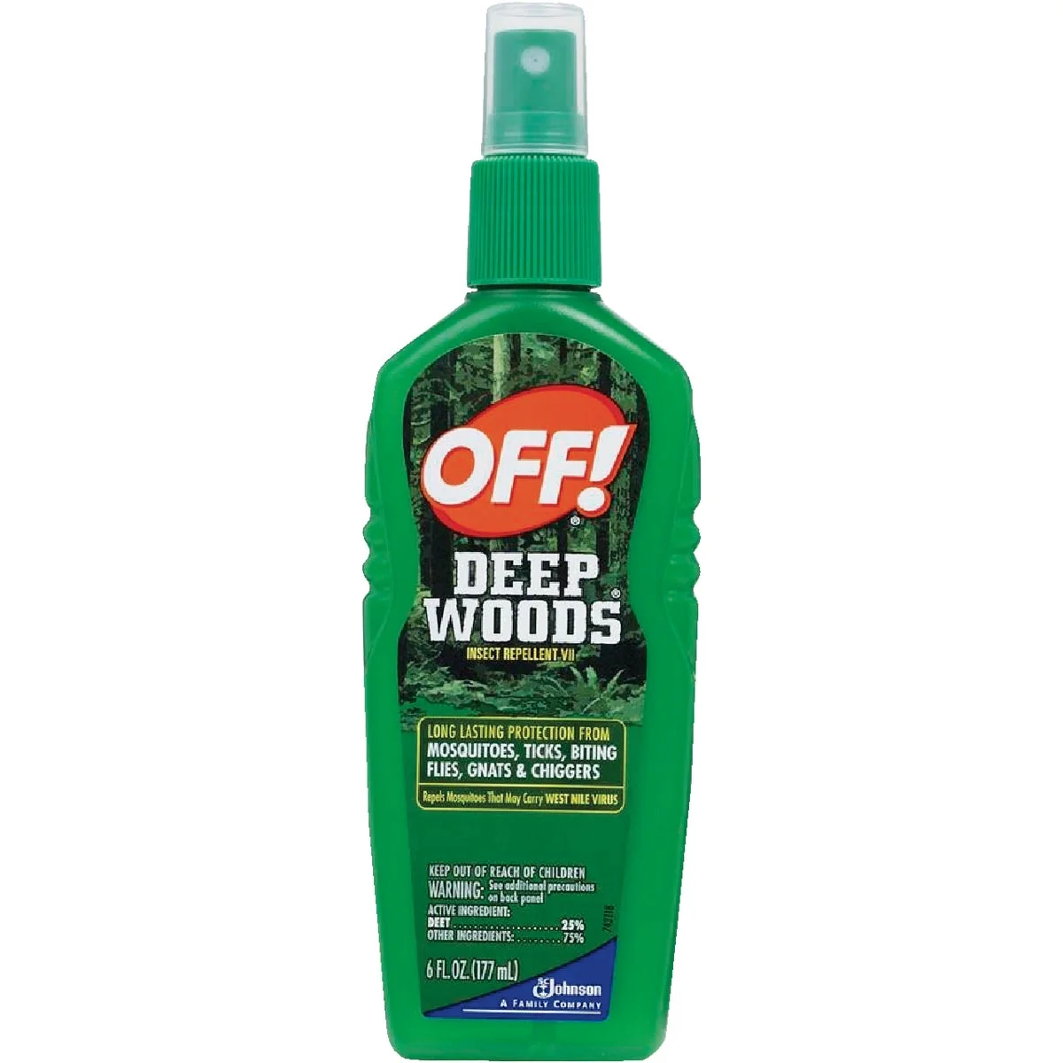 Consistent Deep Woods Off 6 Oz. Insect Repellent Pump Spray Stylish