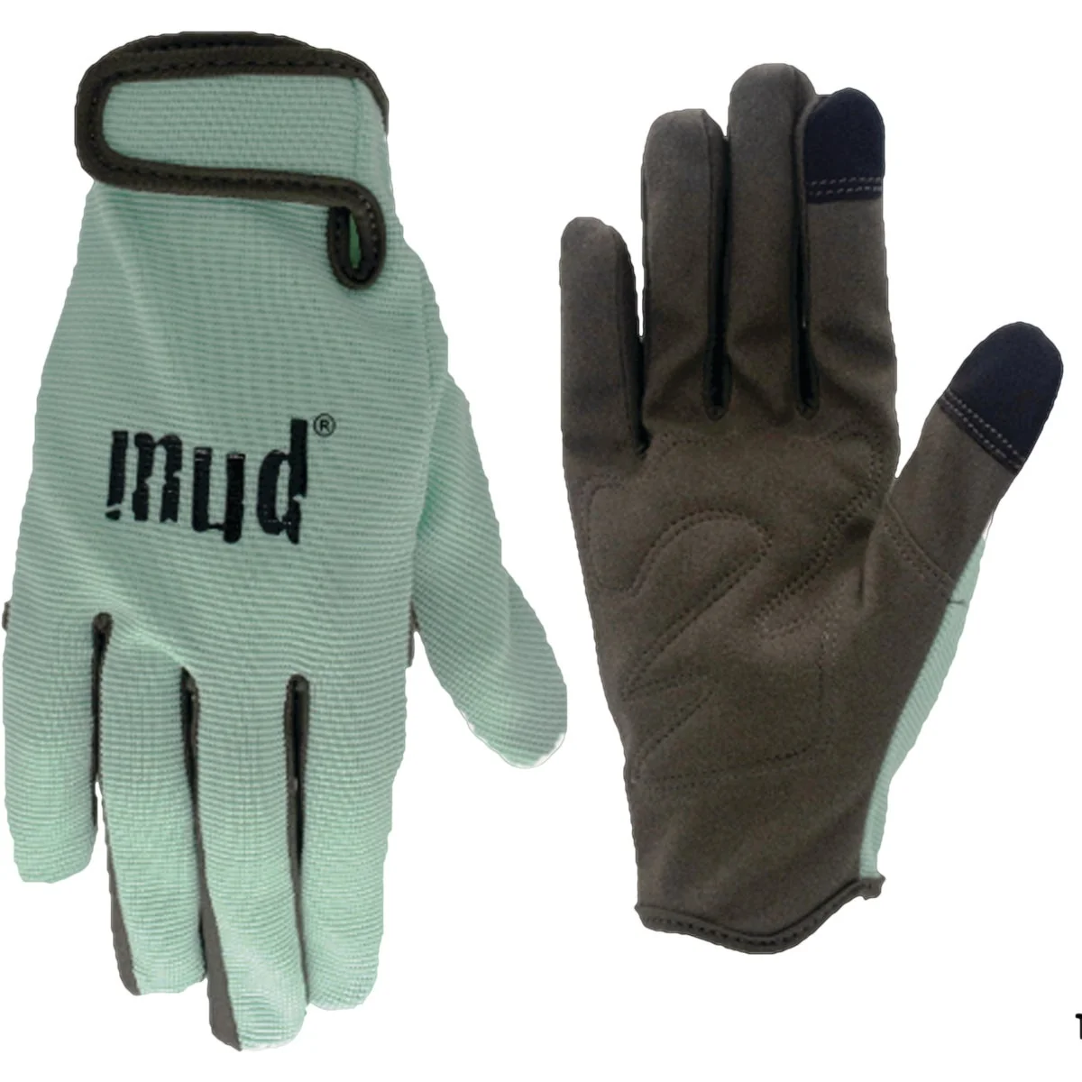 Sustainable Mud Women’s Small Medium Synthetic Leather Mint Garden Glove Certified