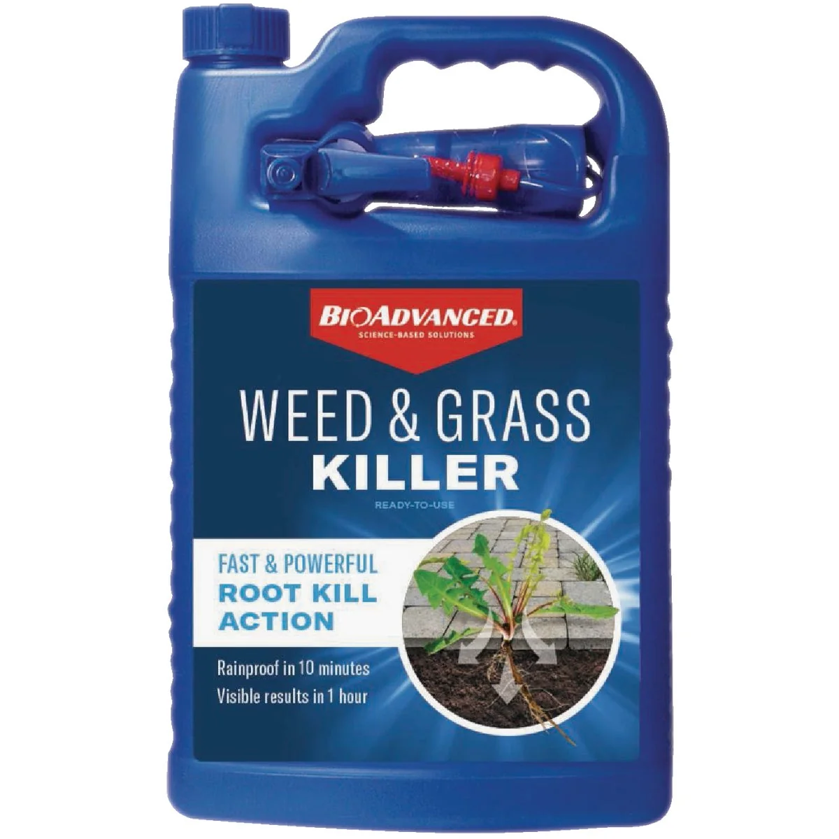 Exclusive BioAdvanced 1 Gal. Ready To Use Trigger Spray Weed Grass Killer Classic