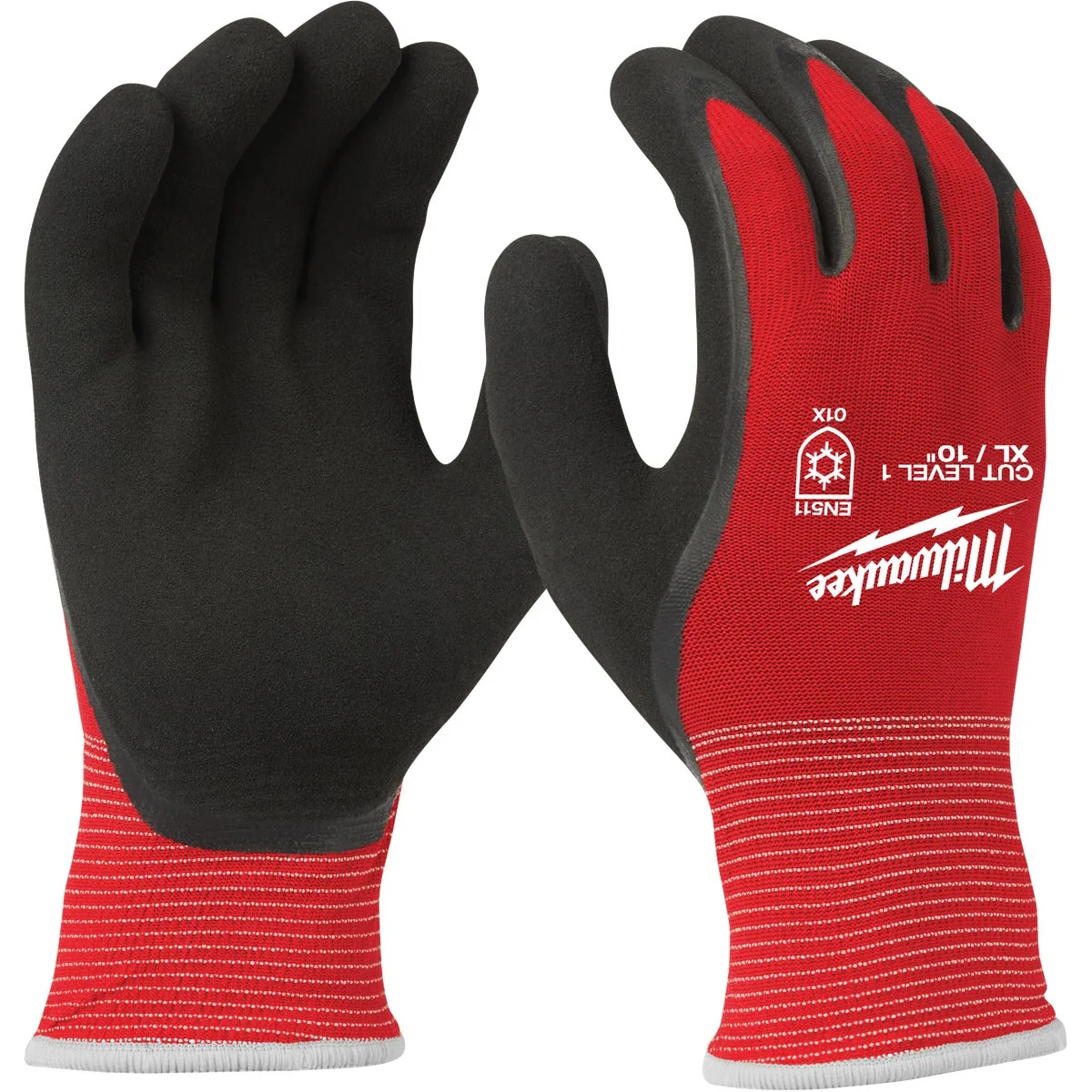 Fashionable Milwaukee Unisex XL Latex Coated Cut Level 1 Insulated Work Glove Dependable