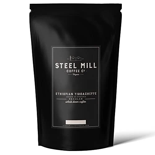 Consistent Organic Ethiopian Yirgacheffe Whole Bean 12 Ounce Classic