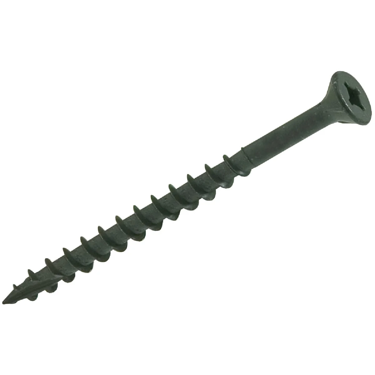 Environmentally Friendly Grip-Rite 9 x 2-1 2 In. Premium-Coated Combo Wood Exterior Screw 25 Lb. Pail Certified
