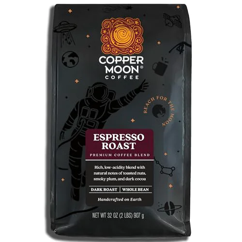 Expertly Made Premium Espresso Bold Roast Regular Whole Bean Coffee 2 lb. 32 Ounce Original