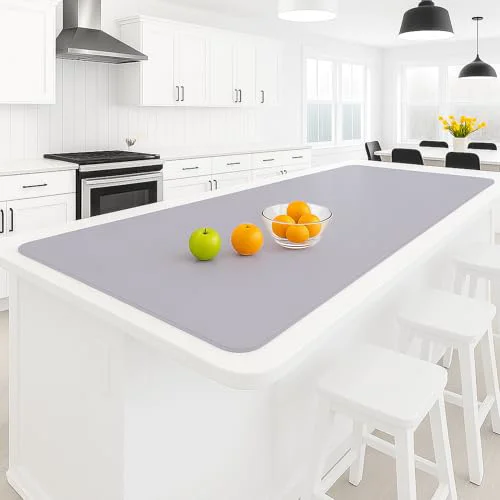 Convenient Silicone Mat 35.4 x23.6 Silicone Mats for Kitchen Counter Heat Resistant Mats for Countertop Fine