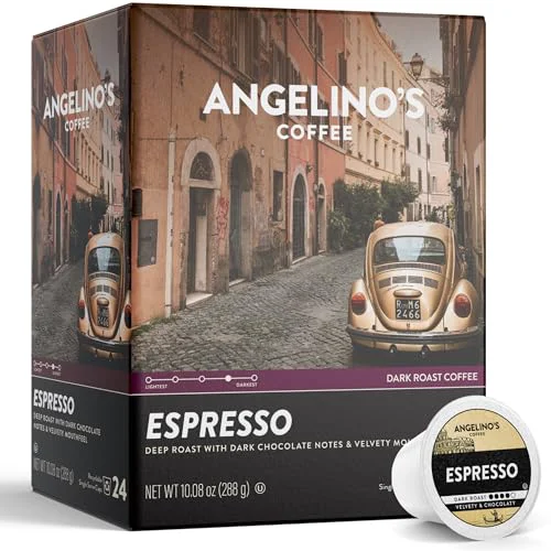 First-Class Espresso Dark Roast Coffee Pods 24 Count Secure