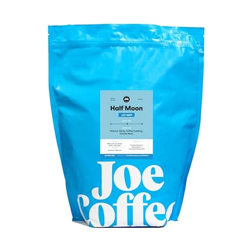 Top-Quality Half Moon Half Caffeinated Whole Bean Specialty Coffee 32 Ounce Premium Material