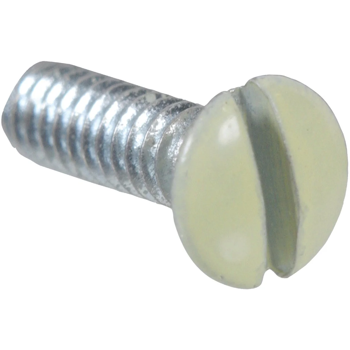 Sustainable Hillman Ivory 1 2 In. Steel Switch Wall Plate Screw 4-Pack User-Friendly