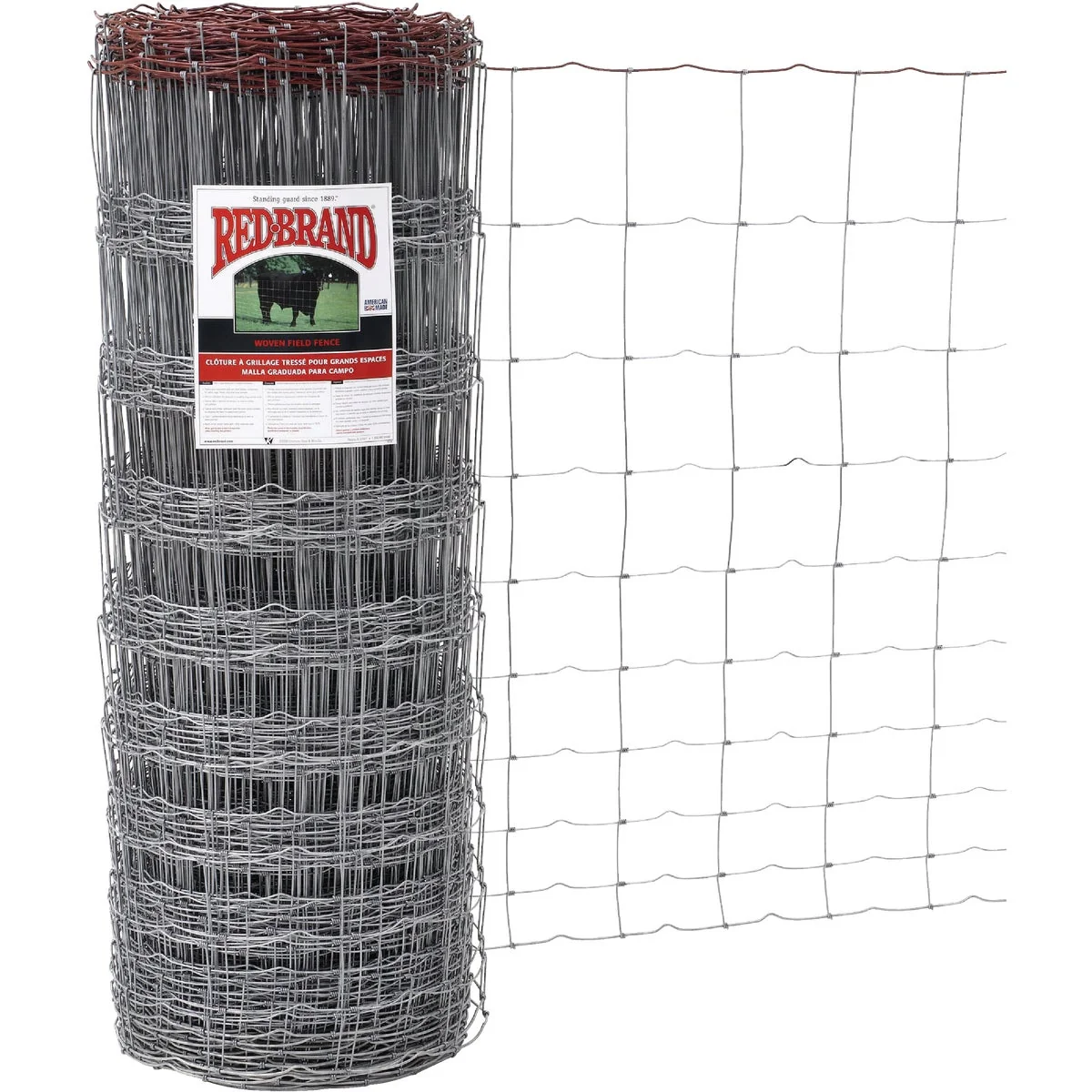 Elite Keystone Red Brand 47 In. H. x 330 Ft. L. Galvanized Steel Monarch Field Fence Trusted