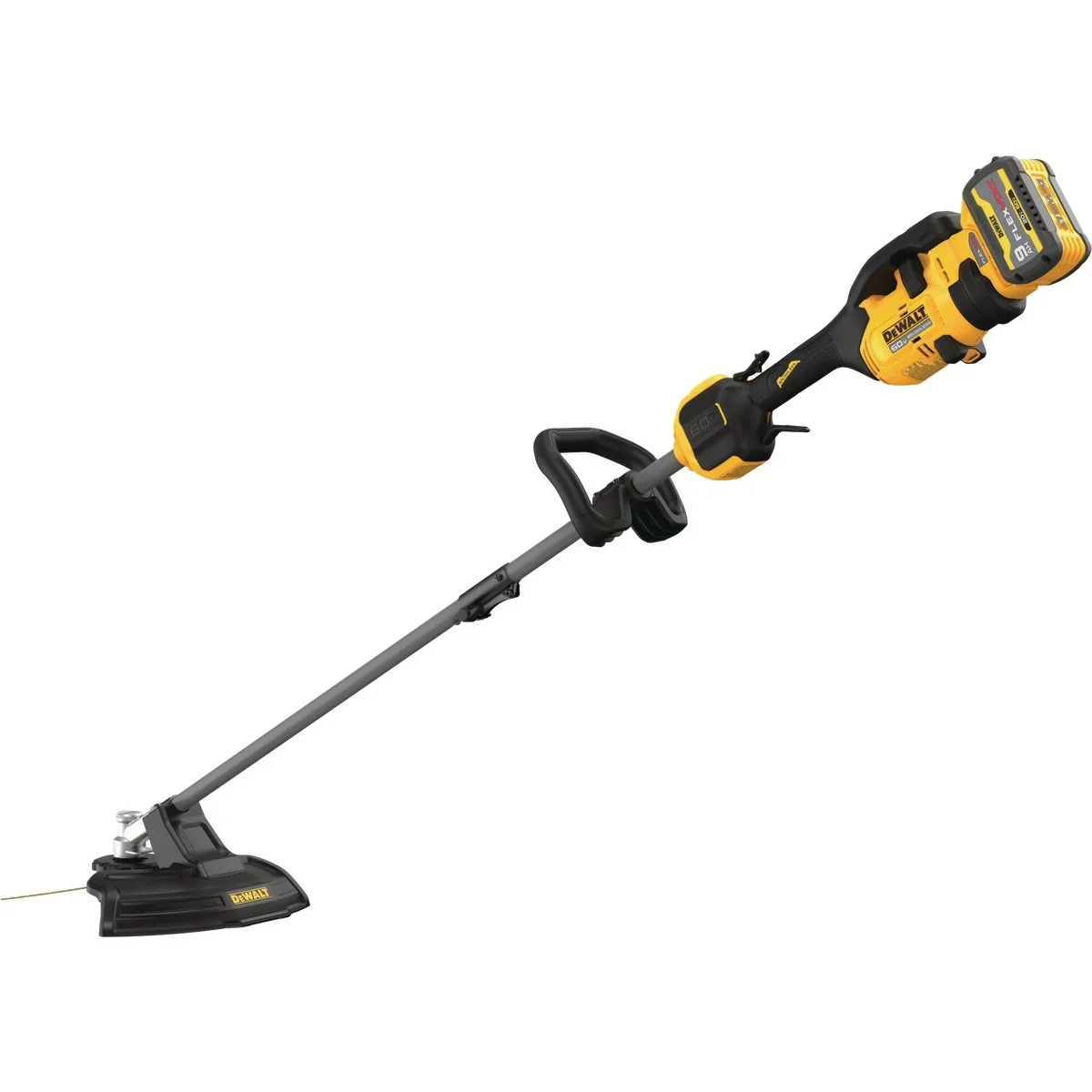 Outstanding DeWalt 60V MAX 17 In. Brushless Attachment Capable Cordless String Trimmer Kit Eco-Friendly