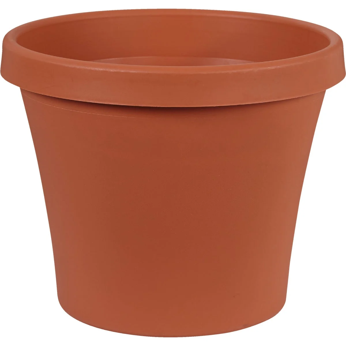 Sustainable Bloem 12 In. Dia. Terracotta Poly Classic Flower Pot Healthy