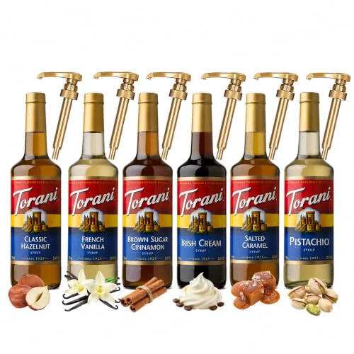Sophisticated Coffeehouse Favorites Syrup Variety 152.4 Fl Oz Original