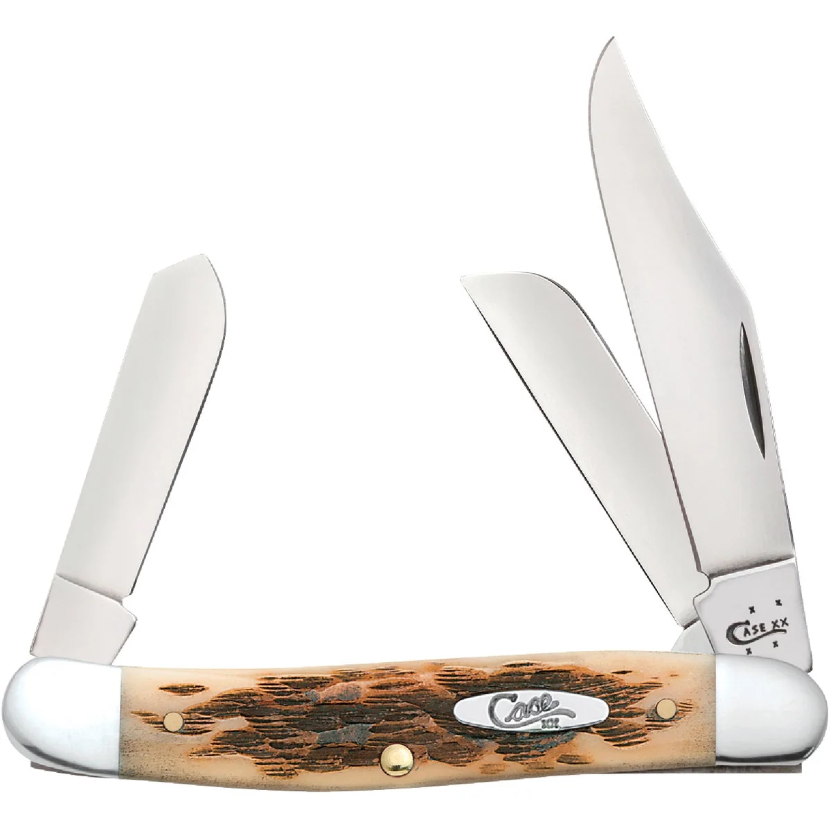 Innovative Case Stockman 2.92 In. Folding Knife Powerful