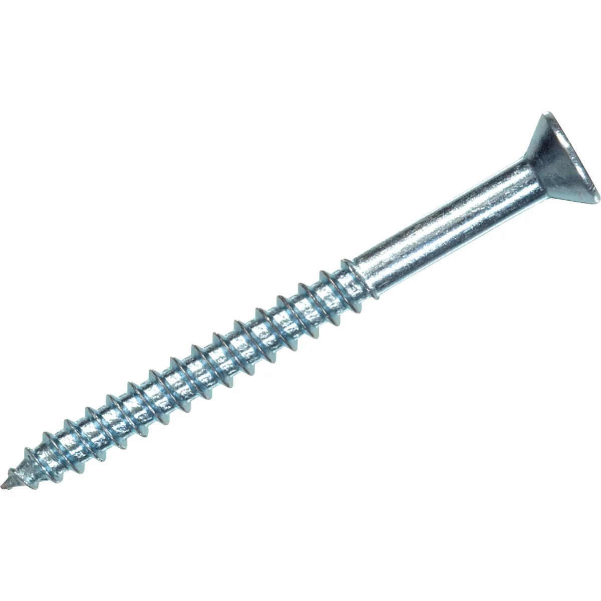 Traditional Hillman 4 x 1 2 In. Flat Head Phillips Zinc Wood Screw 100 Ct. Efficient