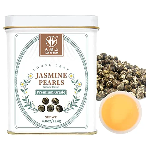 Versatile Jasmine Tea Jasmine Dragon Pearls Green Tea Loose Leaf 4oz 4 Ounce Durable