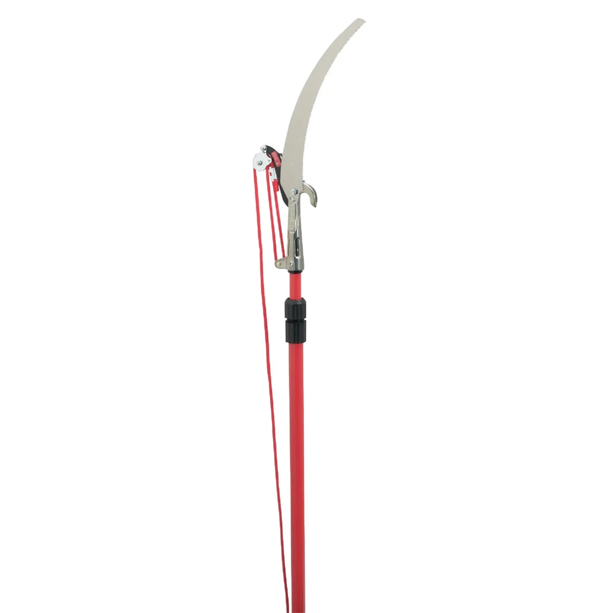 Clean Corona Red 1 In. Cutting Capacity 14 Ft. Fiberglass Compound Pole Tree Pruner Elite