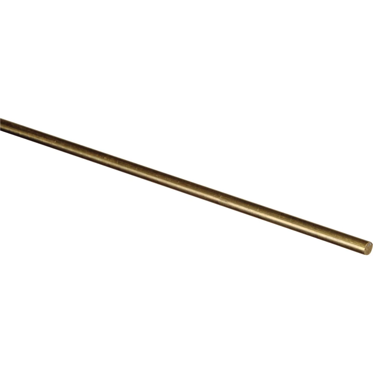 Modern Hillman Steelworks Brass 1 4 In. X 3 Ft. Solid Rod High-Grade