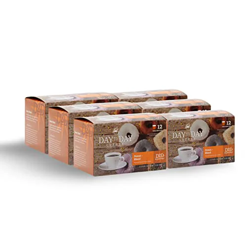 Durable Pods Donut Blend Medium Roast 12 Count Environmentally Friendly