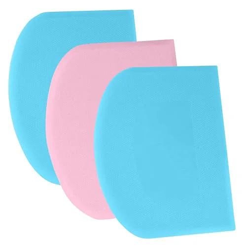 Advanced Dough Scraper Bench Scraper 3 Count User-Friendly