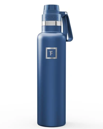 Official 24 oz Narrow Mouth Water Bottle with Spout Easy-to-Use