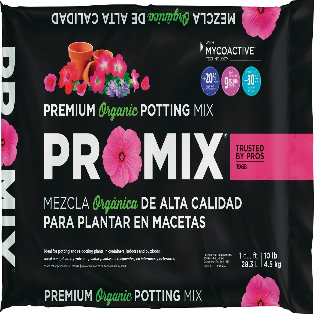 Convenient Pro-Mix 1 Cu. Ft. Premium Potting Mix with Mycoactive Fine
