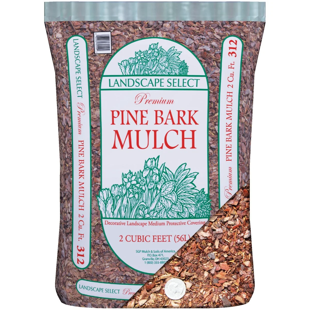 Easy-to-Use Landscape Select 2 Cu. Ft. Pine Mulch Exceptional