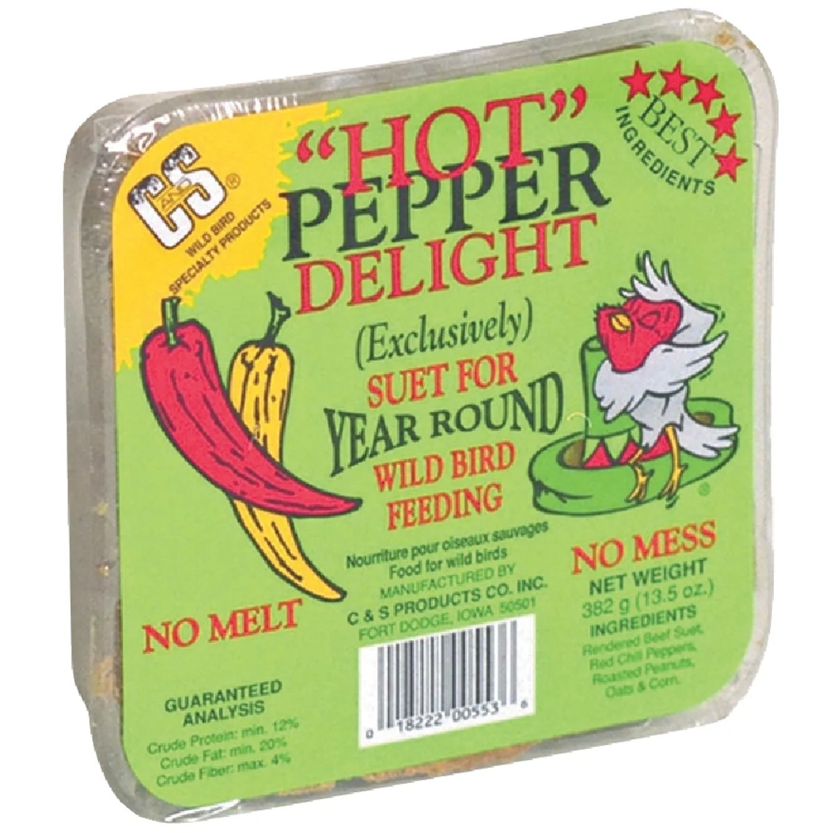 Professional C S 13.5 Oz. Hot Pepper Delight Suet Advanced