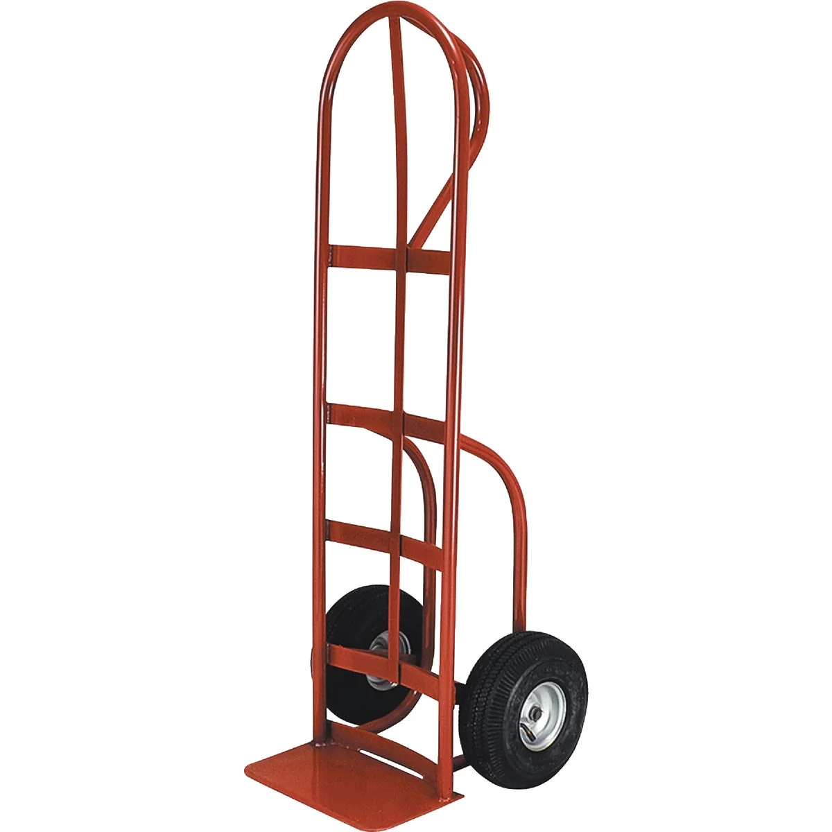 Recyclable Milwaukee 800 Lb. Capacity P-Handle Hand Truck with Stair Climber Detailed