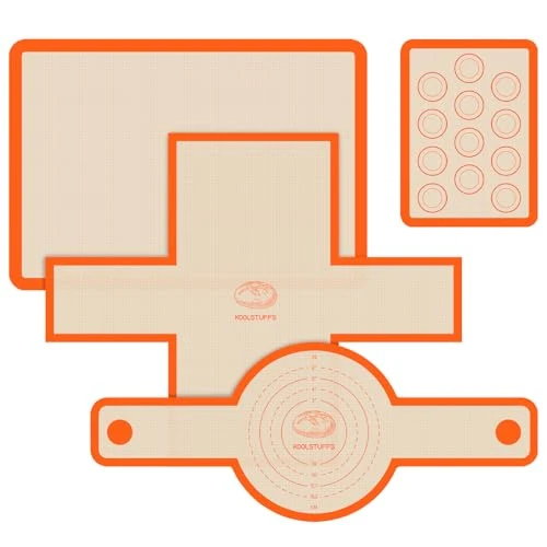 Eco-Friendly Silicone Baking Mat Set 4 Count High-Grade