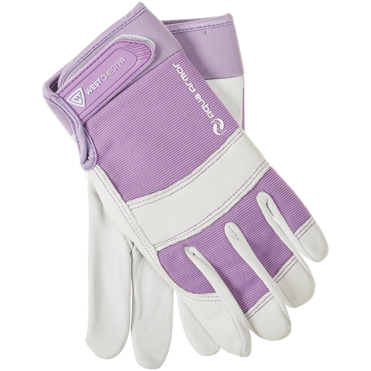 Dependable Boss Job Master Aqua Armor Women’s Small Medium Purple White Work Glove Refined