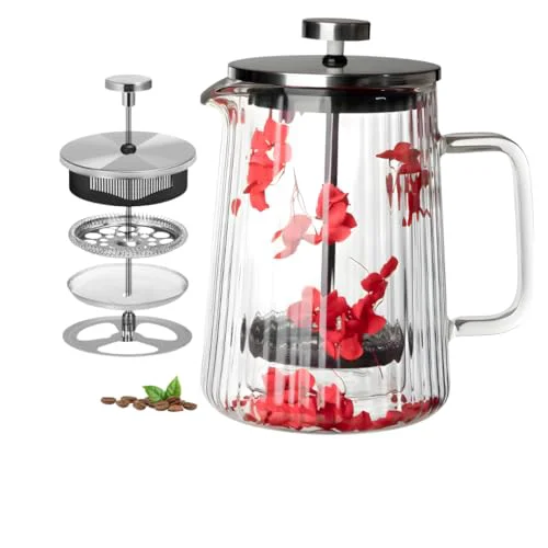 Soft Glass French Press Coffee Maker Elite