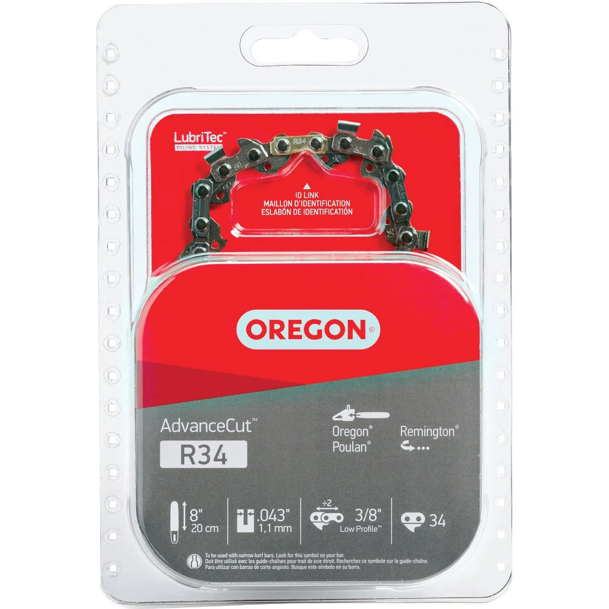 Top-Quality Oregon AdvanceCut R34 8 In. Chainsaw Chain Effective