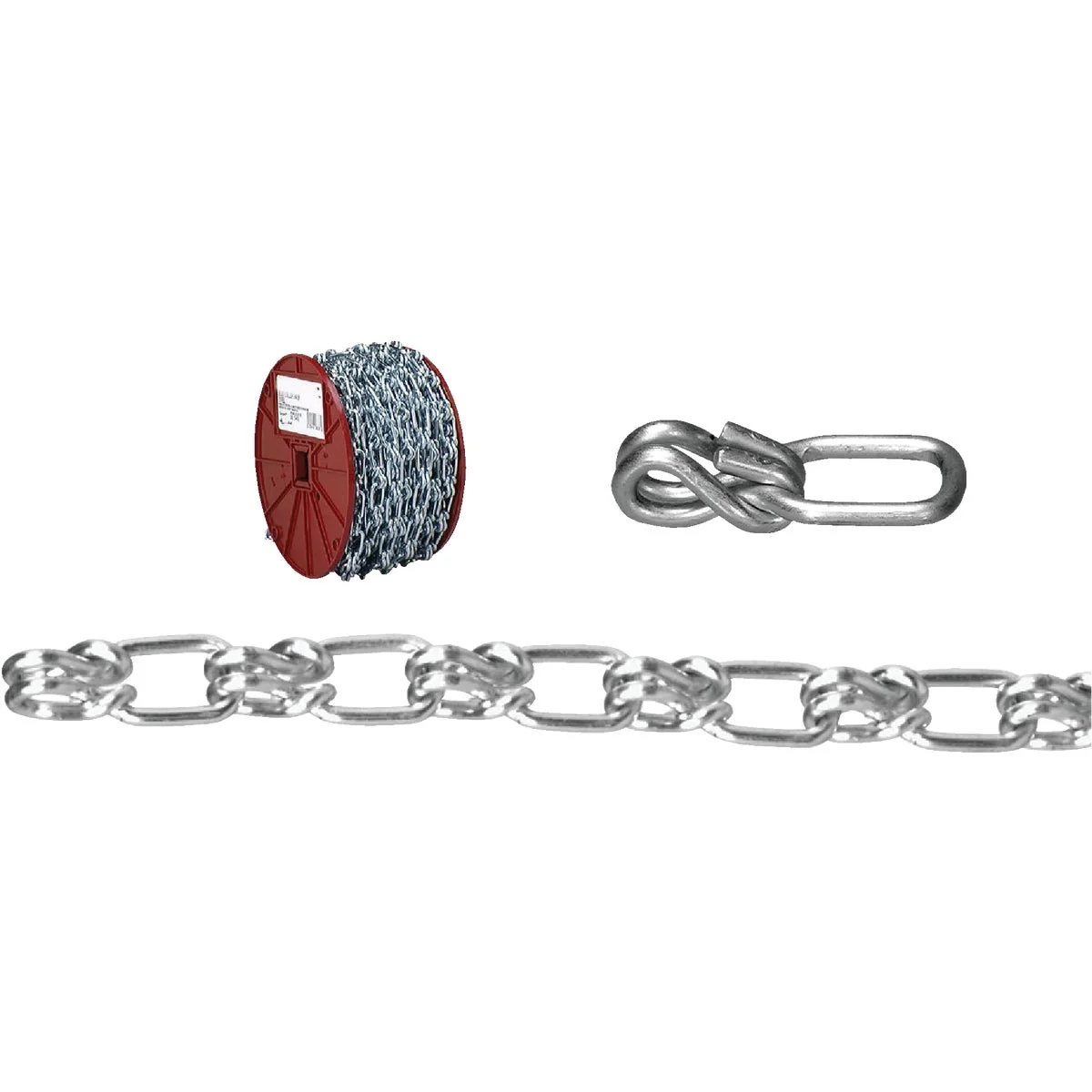 High-Grade Campbell 3 0 50 Ft. Zinc-Plated Low-Carbon Steel Coil Chain Secure