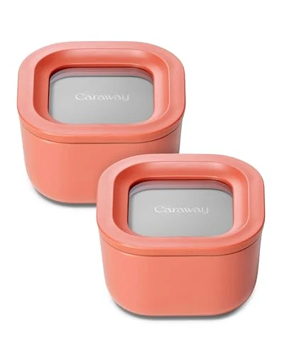 Classic 2 Piece Glass Food Storage Container Set 2 Count Minimalist