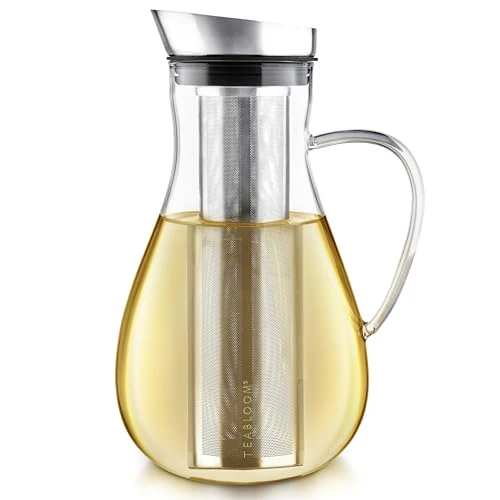 Solid Large Multi Brew Glass Teapot Kettle Pitcher Environmentally Friendly