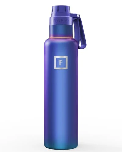 Professional 24 oz Narrow Mouth Water Bottle with Spout Clean