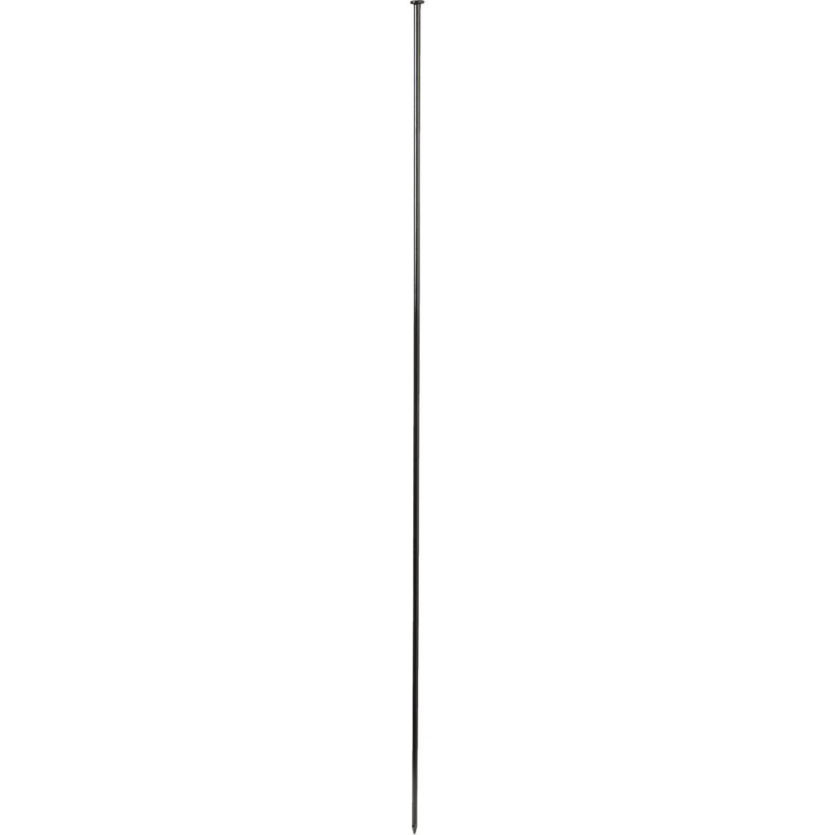 Long-Lasting Garden 52 In. H. Black Powder-Coated Steel Multi Purpose Fence Post Eco-Friendly