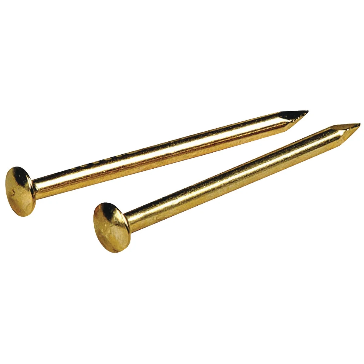 Fashionable Hillman Anchor Wire 1 2 In. 18 ga 1.5 Oz. Brass Plated Steel Escutcheon Pins Selected