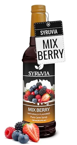 Easy-to-Use Mix Berry Syrup 25.4 Fl Oz Excellent