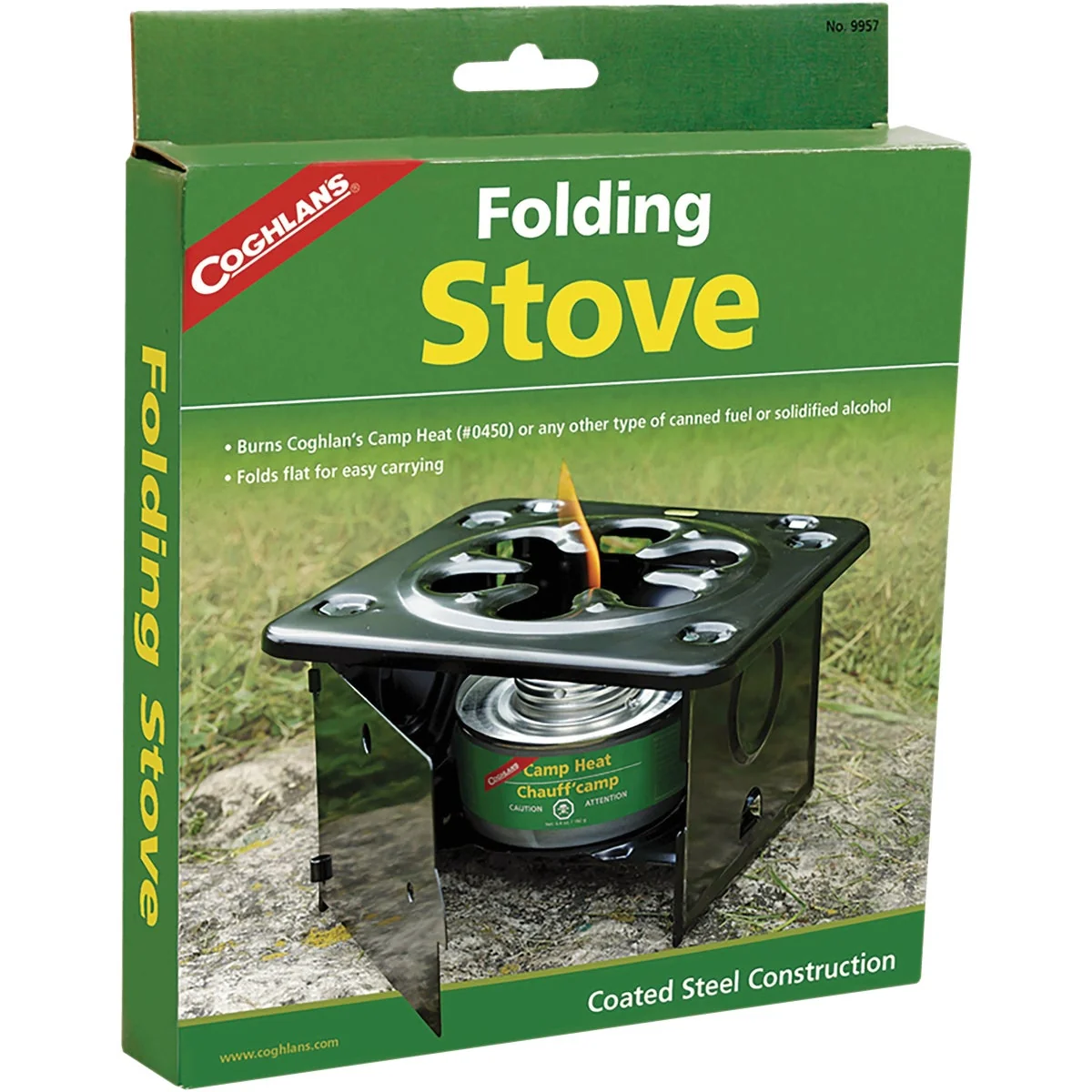 First-Class Coghlans 1-Burner Canned Fuel Camp Stove High-Performance