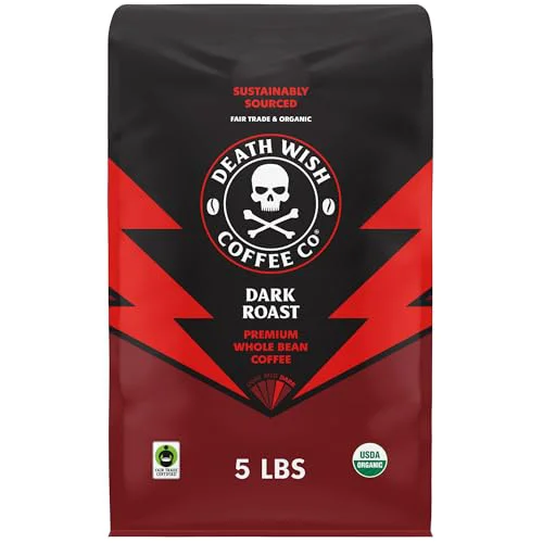Secure Organic Dark Roast Whole Bean Coffee 80 Ounce Prestigious