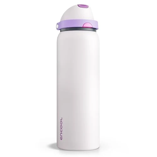 First-Class Insulated Water Bottle with Straw Classic