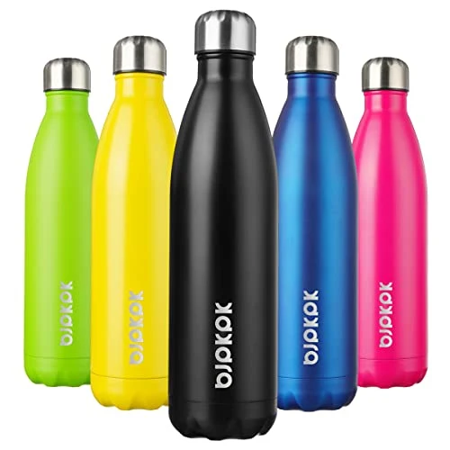 Expertly Made 25 oz Insulated Water Bottle Soft