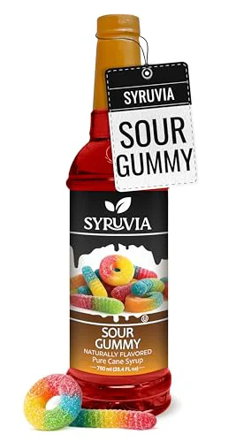 Lightweight Sour Gummy Syrup 25.4 Fl Oz Sustainable