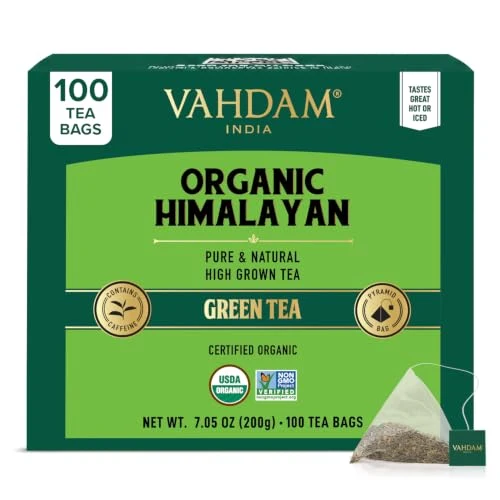Versatile Organic Himalayan Green Tea 100 Count Genuine
