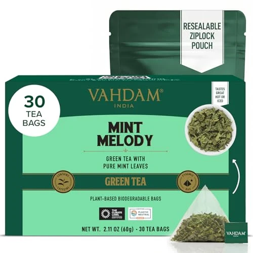 Responsible Mint Green Tea Bags 30 Count Exclusive