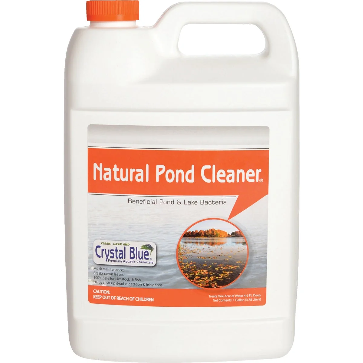 Elegant Crystal Blue 1 Gal. Natural Pond Cleaner Step 2 Lightweight