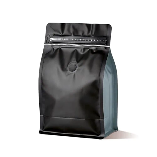 Fashionable Coffee Bags with Valve 60 Count User-Friendly