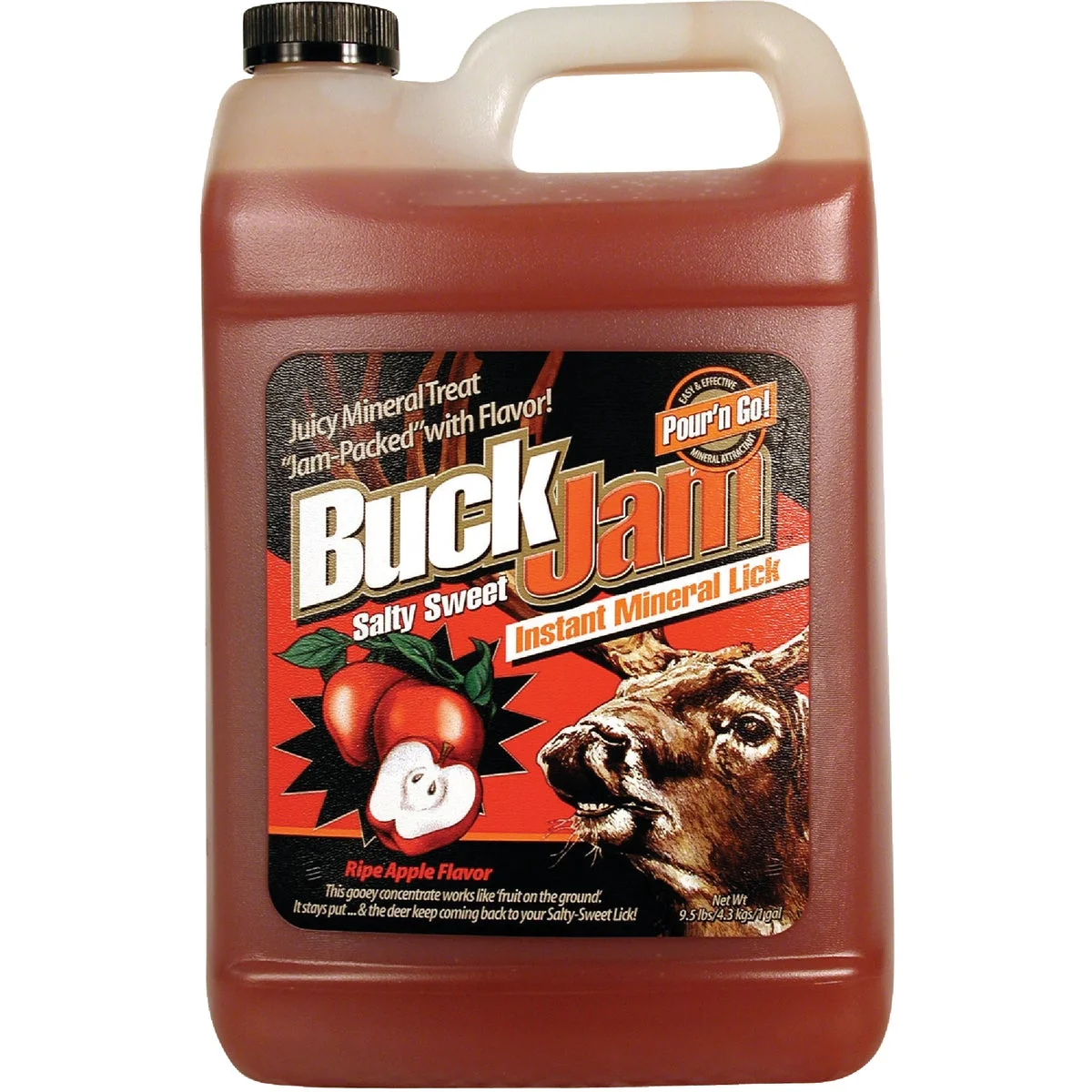 Pure Buck Jam 1 Gal. Liquid Instant Mineral Lick Deer Attractant Traditional